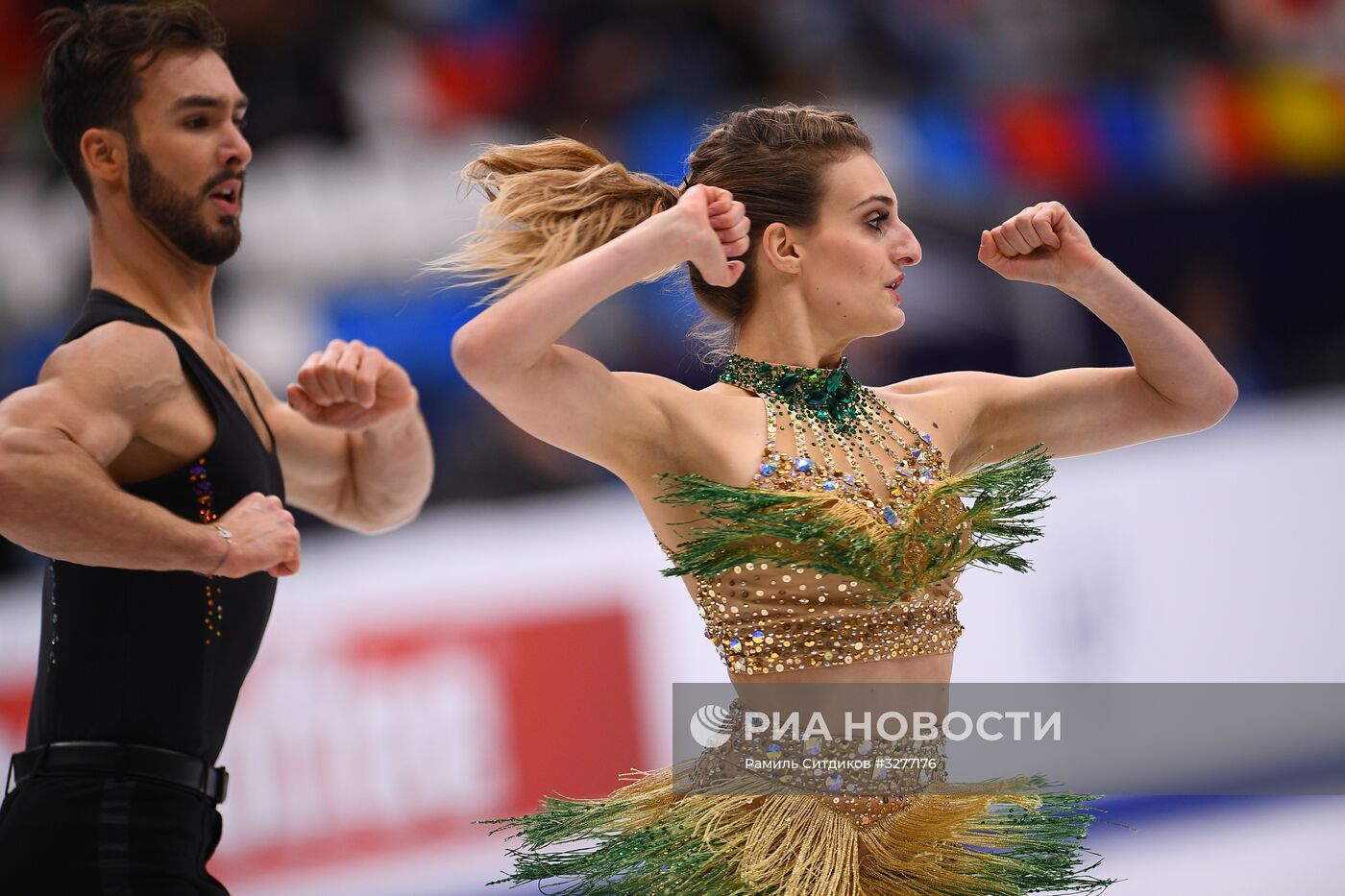 Фигурное катание. Чемпионат Европы. Танцы. Короткая программа