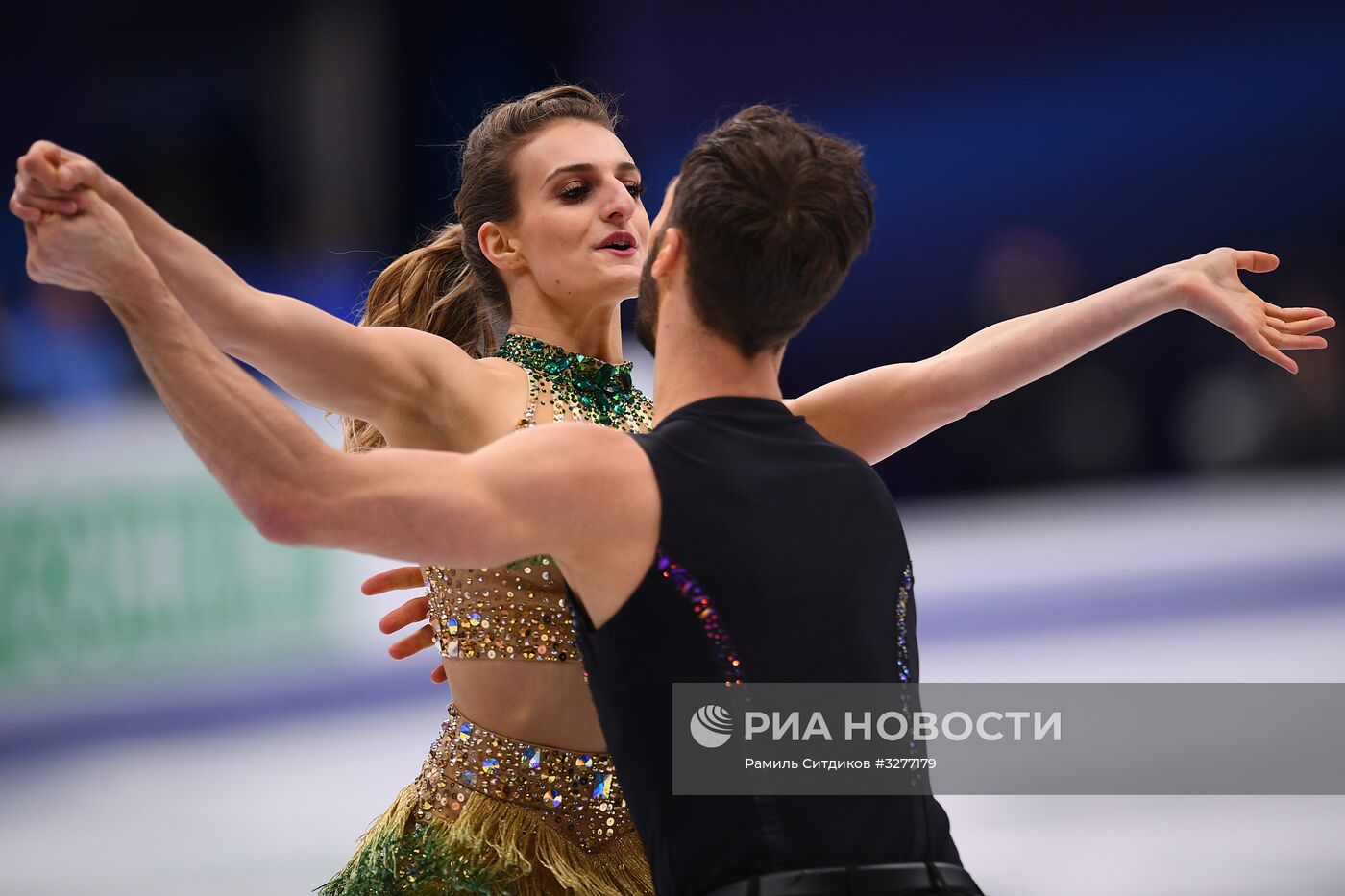 Фигурное катание. Чемпионат Европы. Танцы. Короткая программа