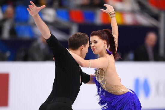 Фигурное катание. Чемпионат Европы. Танцы. Короткая программа