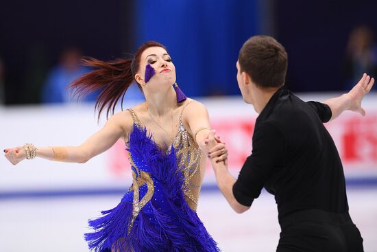 Фигурное катание. Чемпионат Европы. Танцы. Короткая программа