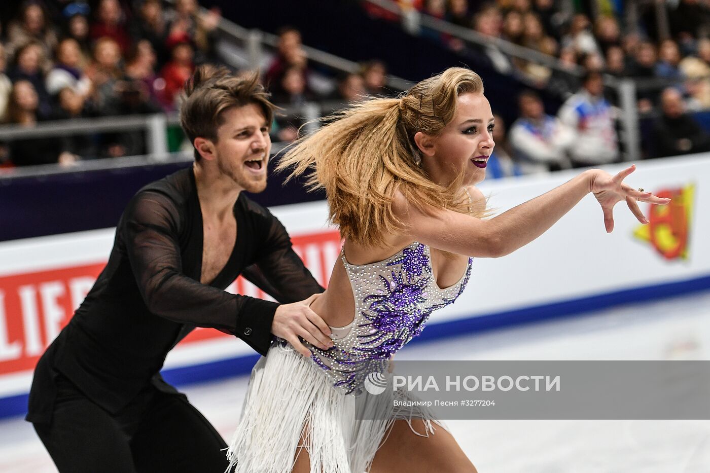 Фигурное катание. Чемпионат Европы. Танцы. Короткая программа