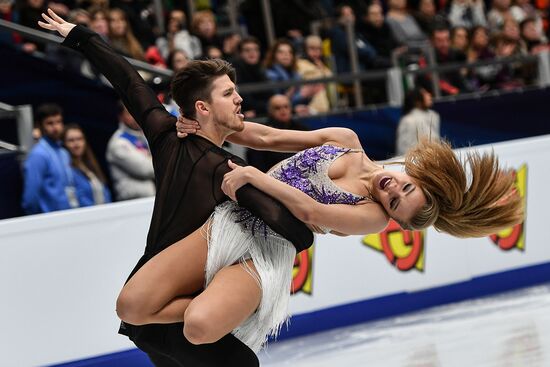 Фигурное катание. Чемпионат Европы. Танцы. Короткая программа