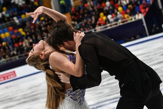 Фигурное катание. Чемпионат Европы. Танцы. Короткая программа