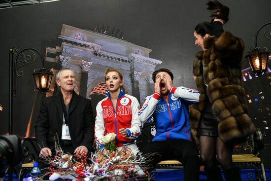 Фигурное катание. Чемпионат Европы. Танцы. Короткая программа