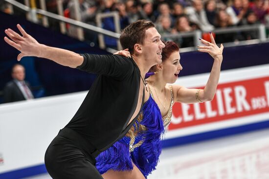 Фигурное катание. Чемпионат Европы. Танцы. Короткая программа