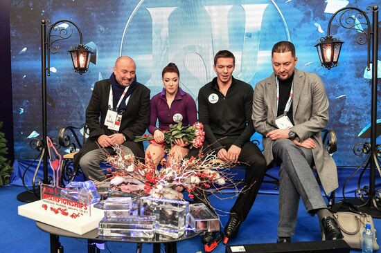 Фигурное катание. Чемпионат Европы. Танцы. Короткая программа