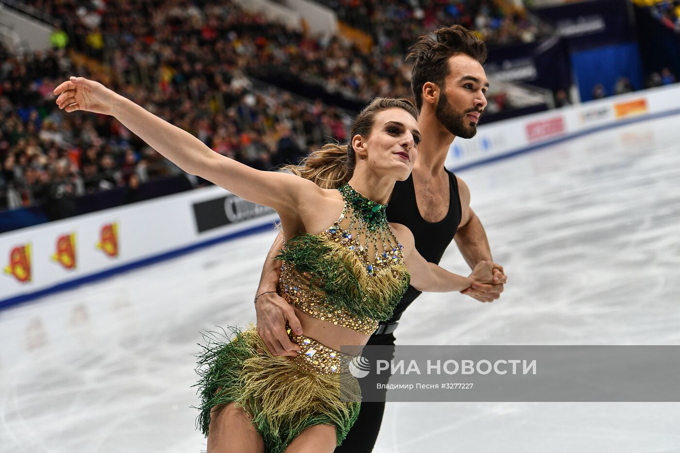 Фигурное катание. Чемпионат Европы. Танцы. Короткая программа