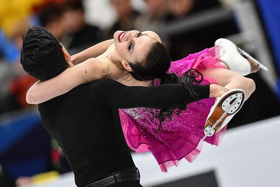 Фигурное катание. Чемпионат Европы. Танцы. Короткая программа