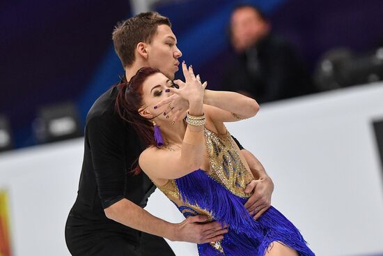 Фигурное катание. Чемпионат Европы. Танцы. Короткая программа