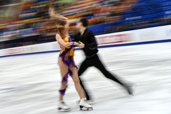 Фигурное катание. Чемпионат Европы. Танцы. Короткая программа