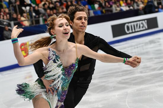 Фигурное катание. Чемпионат Европы. Танцы. Короткая программа