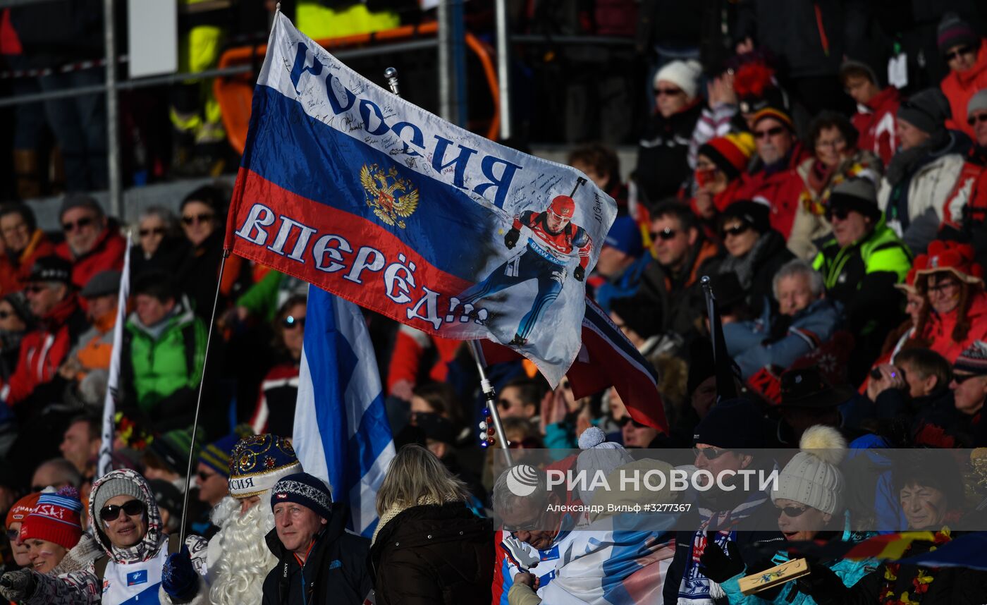 Биатлон. VI этап Кубка мира. Мужчины. Спринт