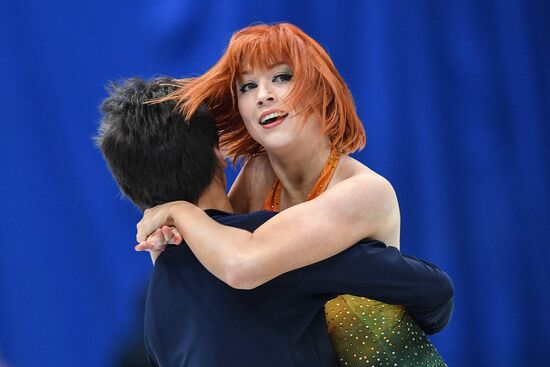 Фигурное катание. Чемпионат Европы. Танцы. Короткая программа