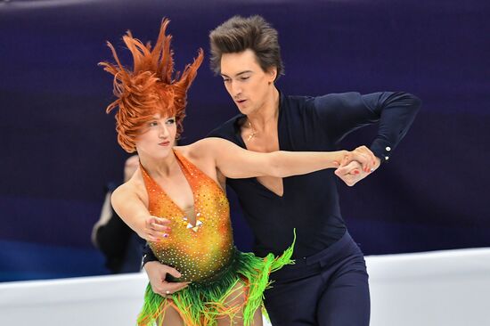 Фигурное катание. Чемпионат Европы. Танцы. Короткая программа