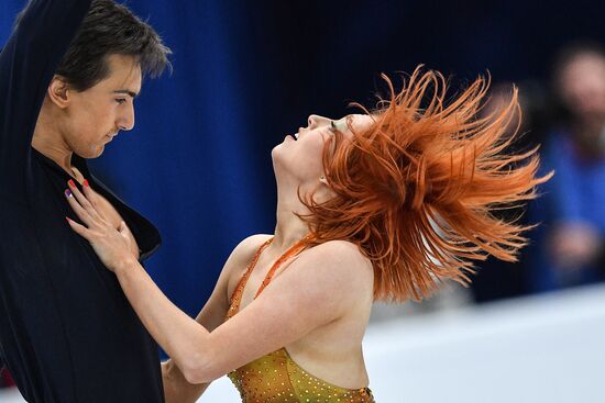 Фигурное катание. Чемпионат Европы. Танцы. Короткая программа