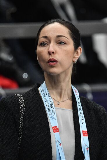 Фигурное катание. Чемпионат Европы. Танцы. Короткая программа