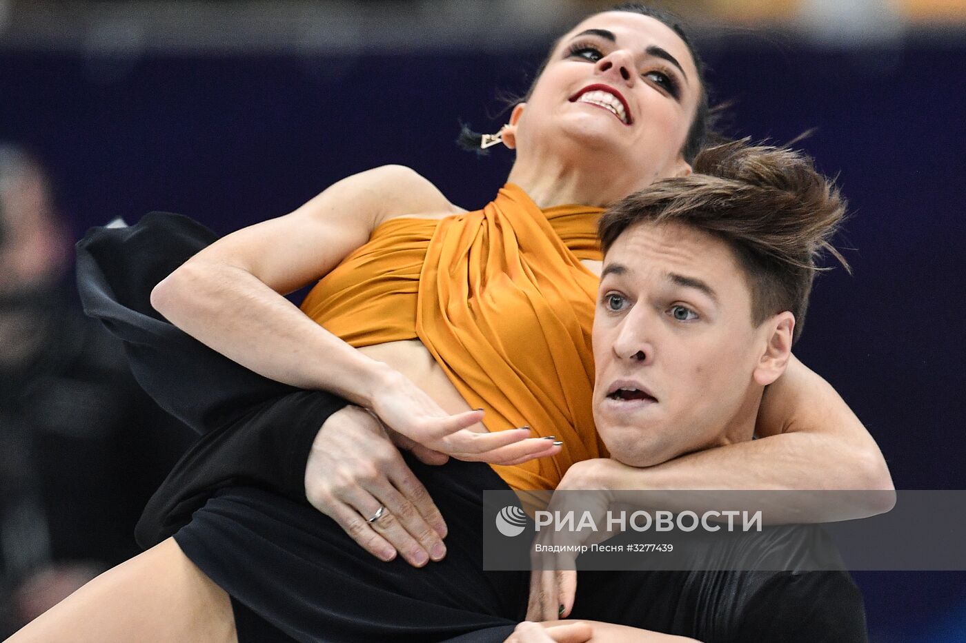 Фигурное катание. Чемпионат Европы. Танцы. Короткая программа