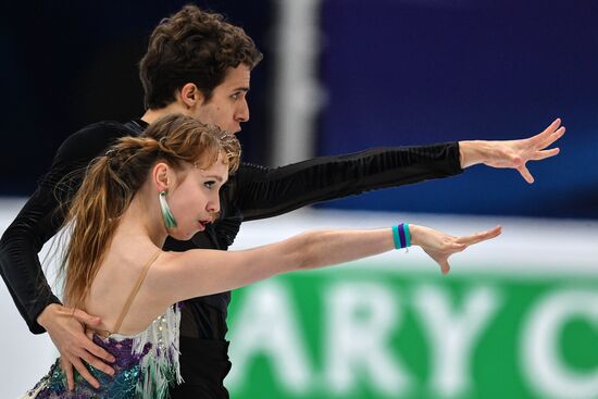 Фигурное катание. Чемпионат Европы. Танцы. Короткая программа