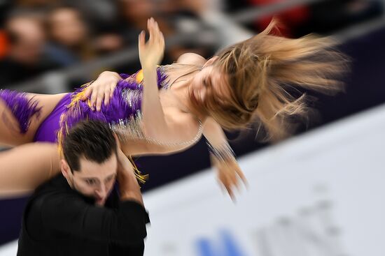 Фигурное катание. Чемпионат Европы. Танцы. Короткая программа