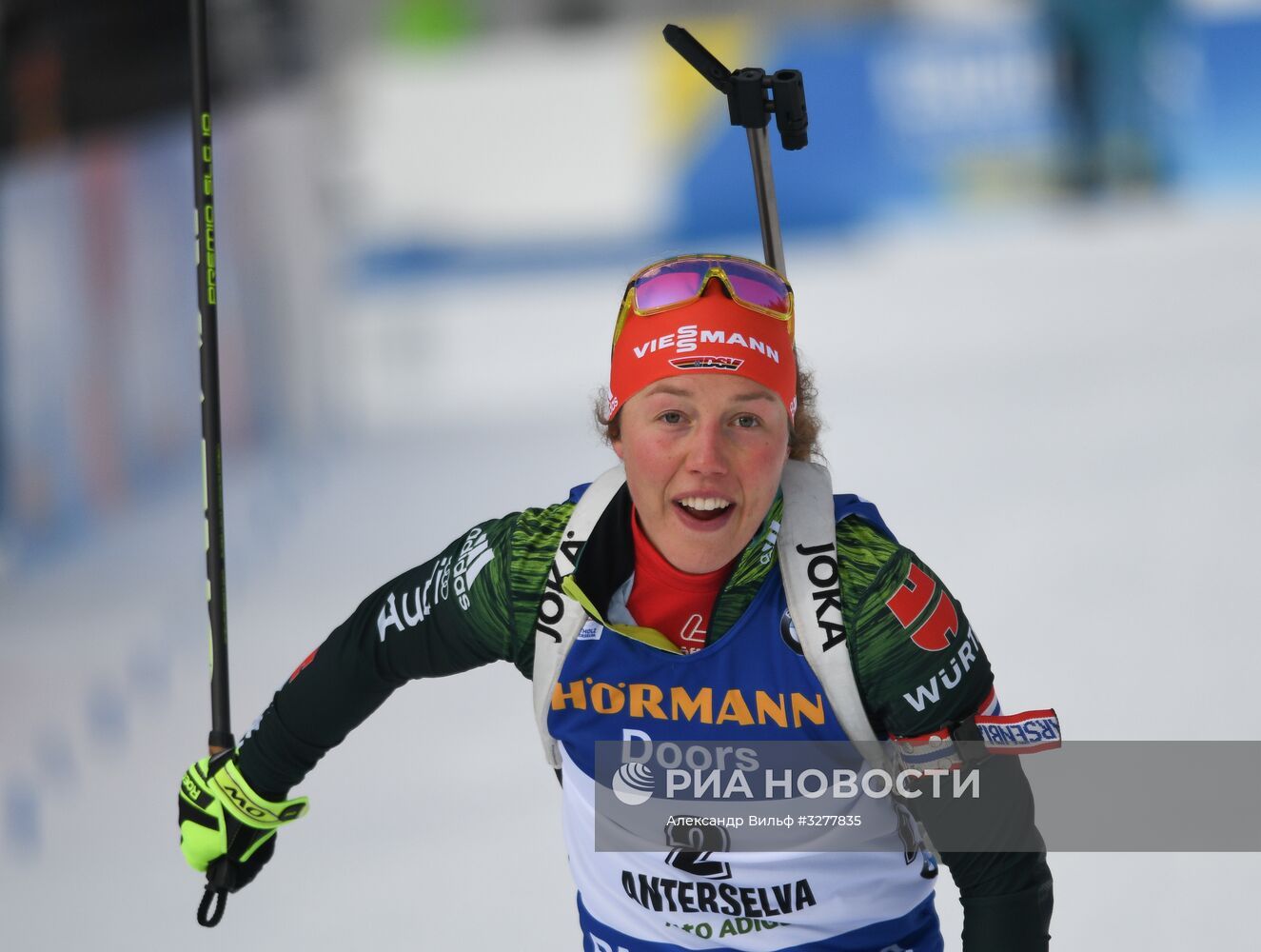 Биатлон. VI этап Кубка мира. Женщины. Гонка преследования