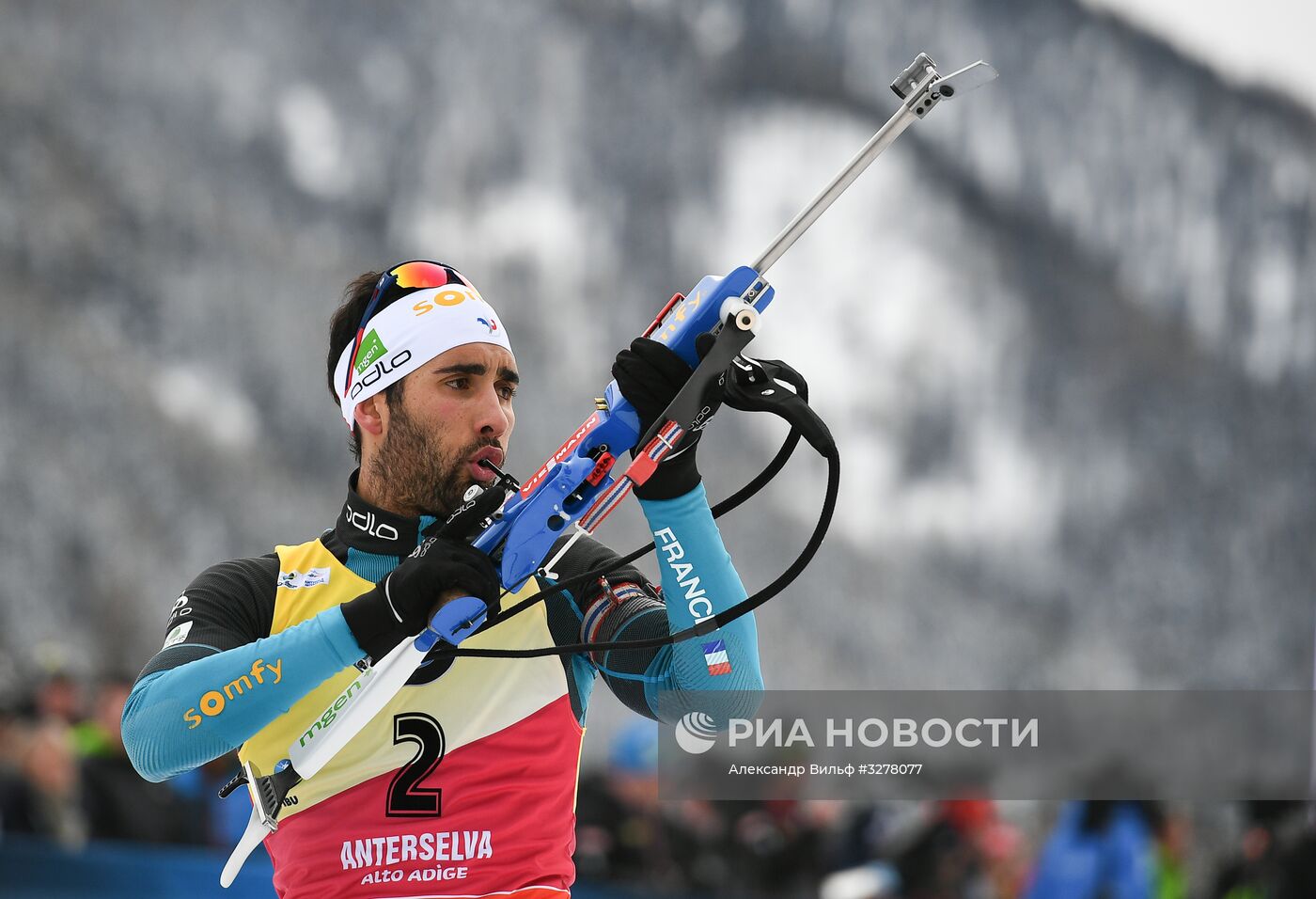 Биатлон. VI этап Кубка мира. Мужчины. Гонка преследования