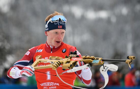 Биатлон. VI этап Кубка мира. Мужчины. Гонка преследования