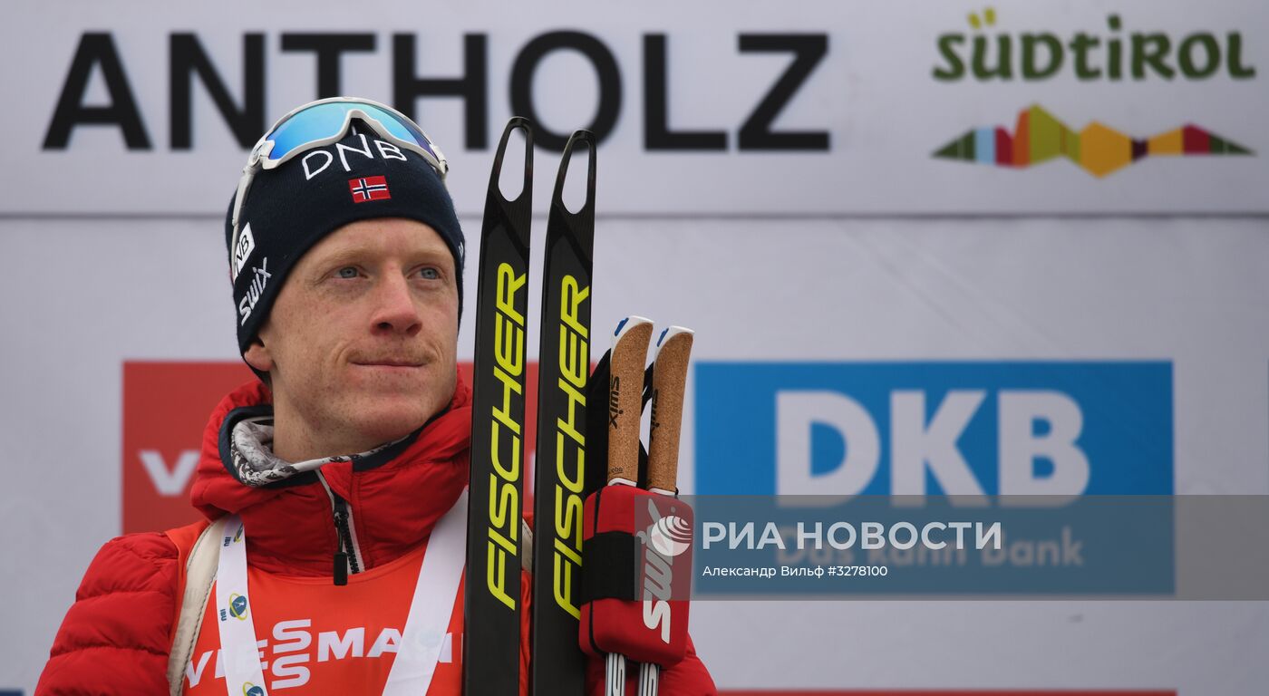 Биатлон. VI этап Кубка мира. Мужчины. Гонка преследования