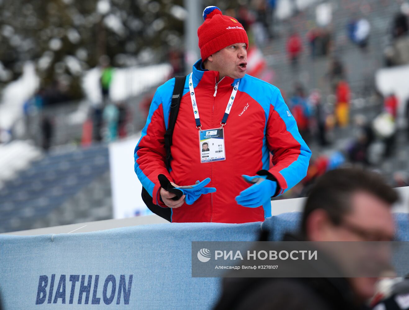 Биатлон. VI этап Кубка мира. Мужчины. Гонка преследования