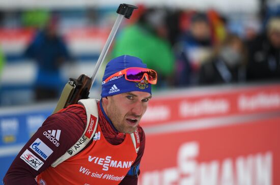 Биатлон. VI этап Кубка мира. Мужчины. Гонка преследования