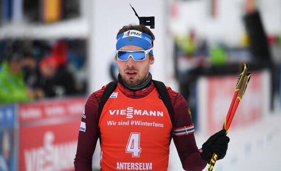 Биатлон. VI этап Кубка мира. Мужчины. Гонка преследования