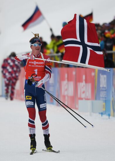 Биатлон. VI этап Кубка мира. Мужчины. Гонка преследования