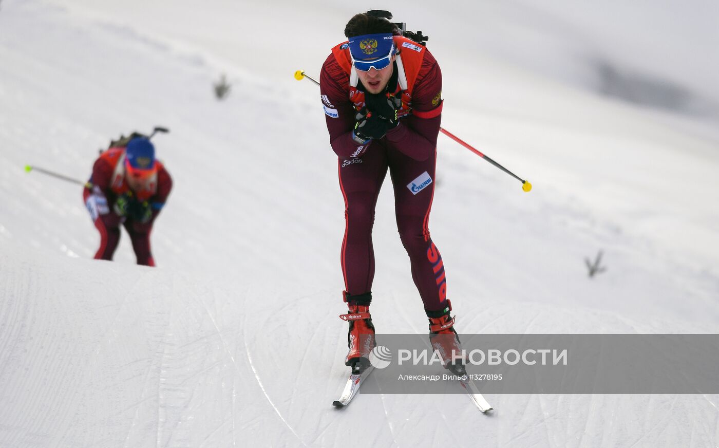 Биатлон. VI этап Кубка мира. Мужчины. Гонка преследования