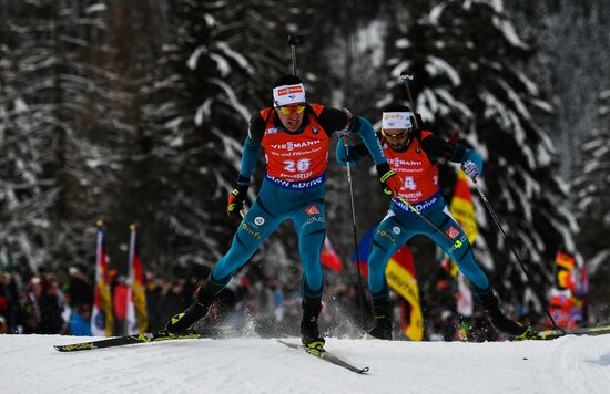Биатлон. VI этап Кубка мира. Мужчины. Гонка преследования