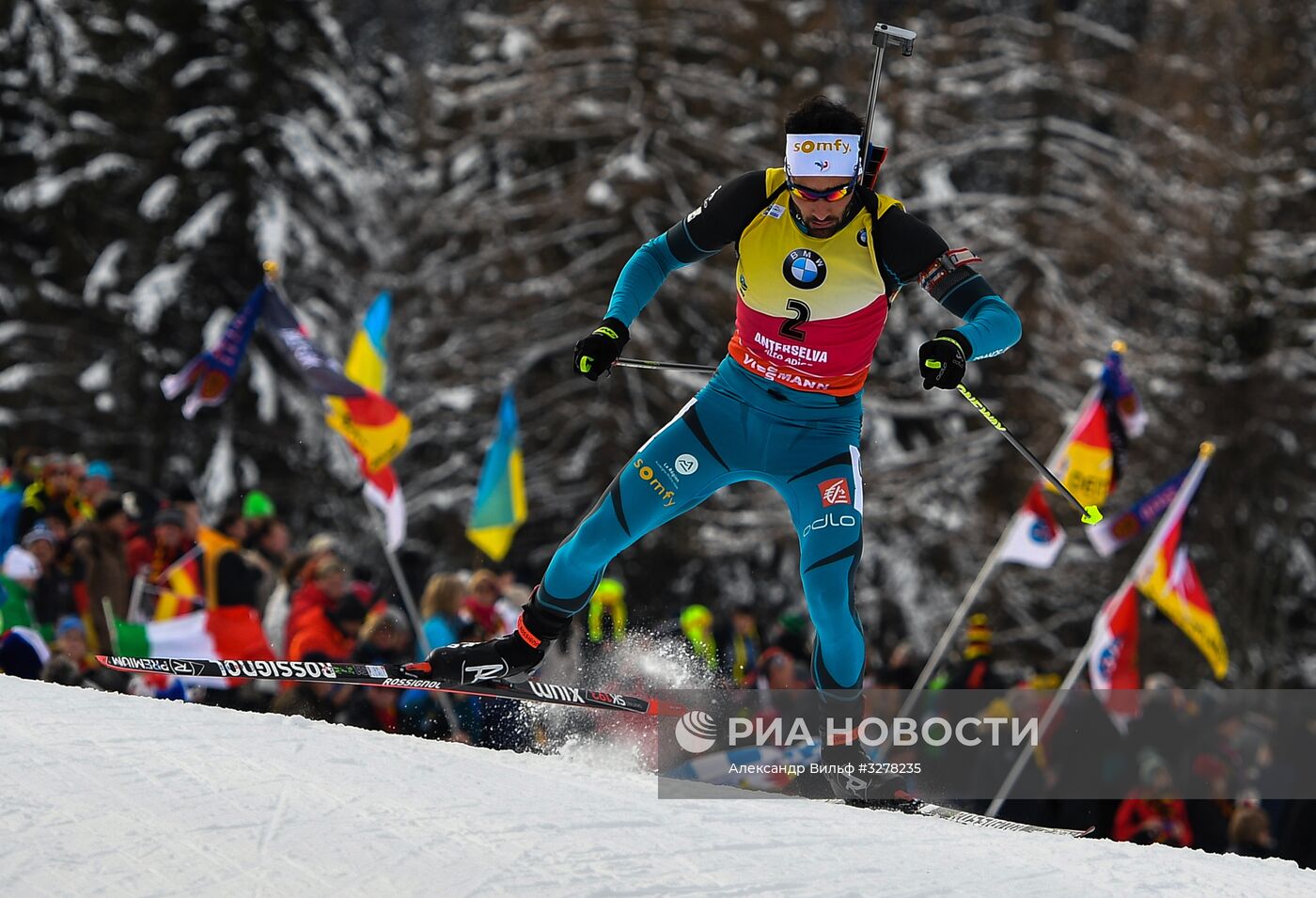 Биатлон. VI этап Кубка мира. Мужчины. Гонка преследования