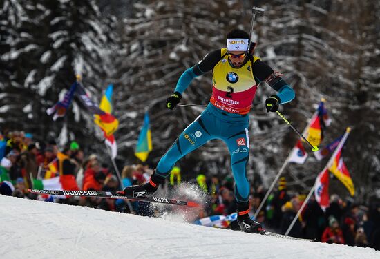 Биатлон. VI этап Кубка мира. Мужчины. Гонка преследования