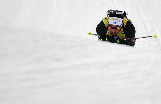 Биатлон. VI этап Кубка мира. Мужчины. Гонка преследования