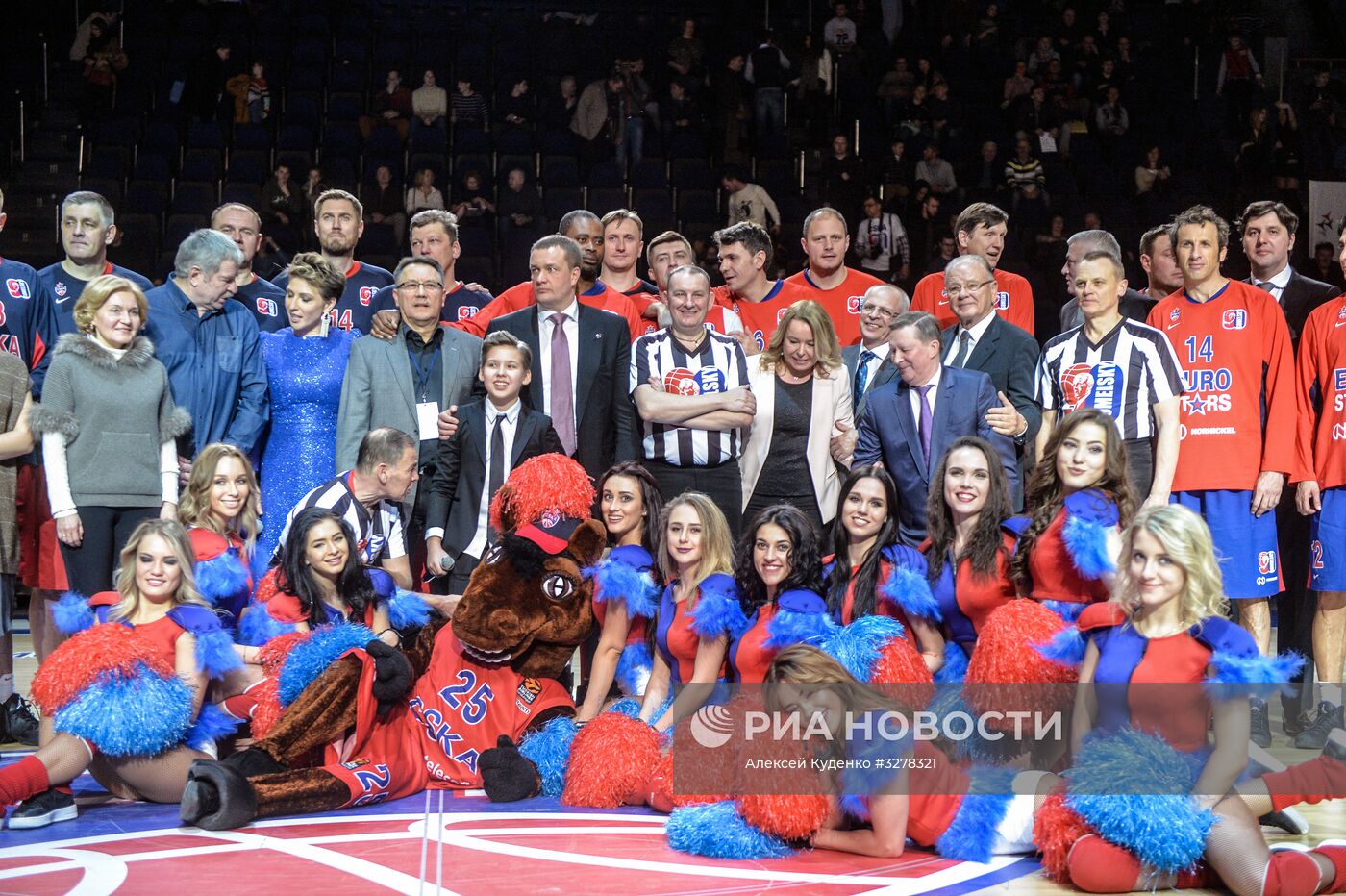 Баскетбол. Матч, посвященный 90-летию Александра Гомельского
