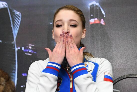 Фигурное катание. Чемпионат Европы. Женщины. Произвольная программа