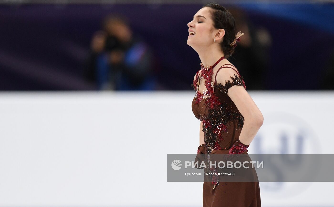 Фигурное катание. Чемпионат Европы. Женщины. Произвольная программа