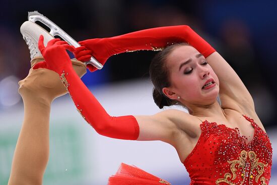 Фигурное катание. Чемпионат Европы. Женщины. Произвольная программа