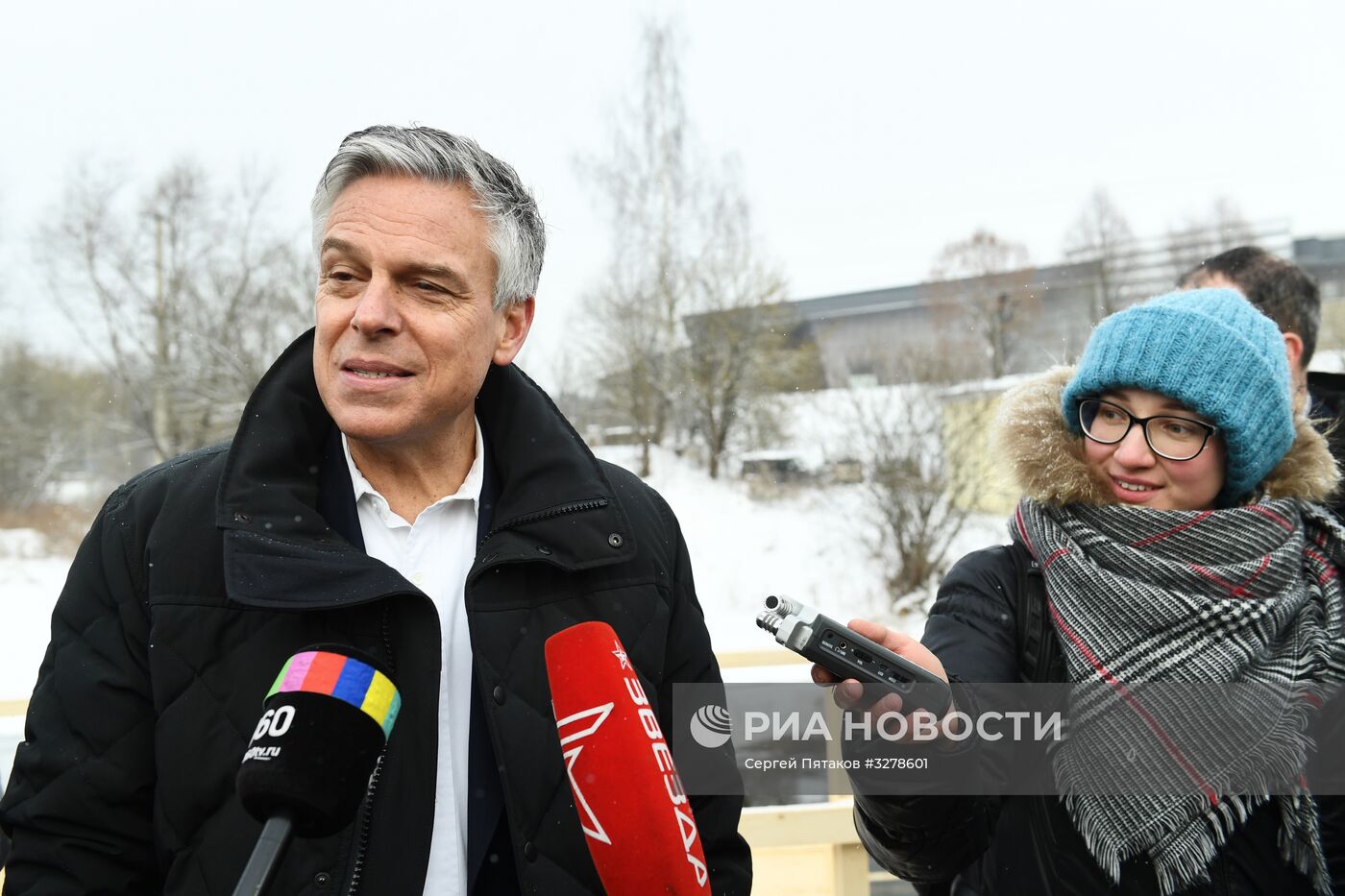 Поездка посла США в РФ Д. Хантсмана в Новоиерусалимский монастырь