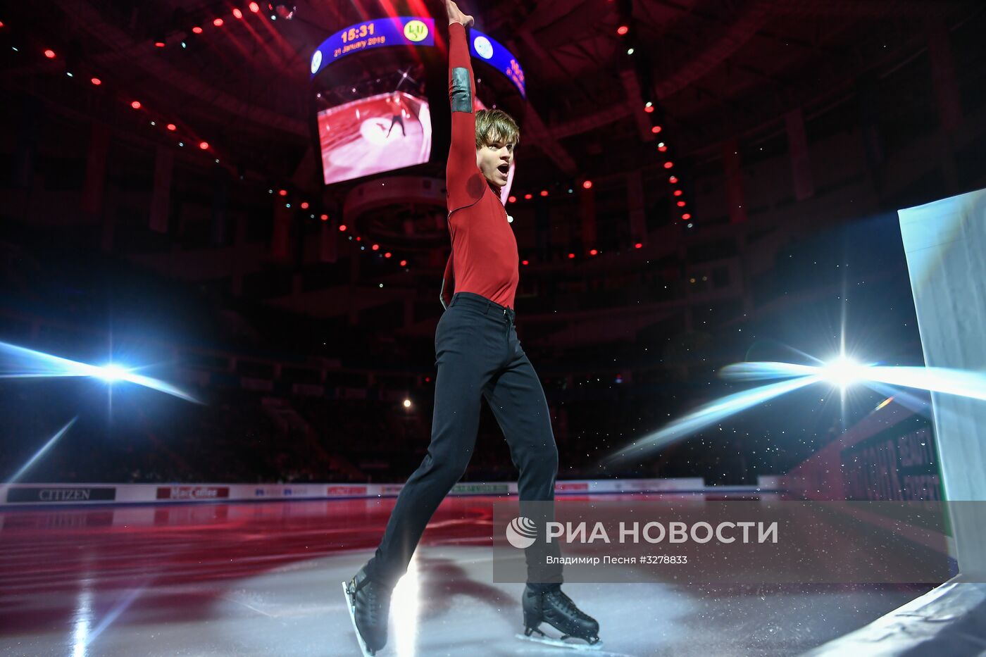 Фигурное катание. Чемпионат Европы. Показательные выступления