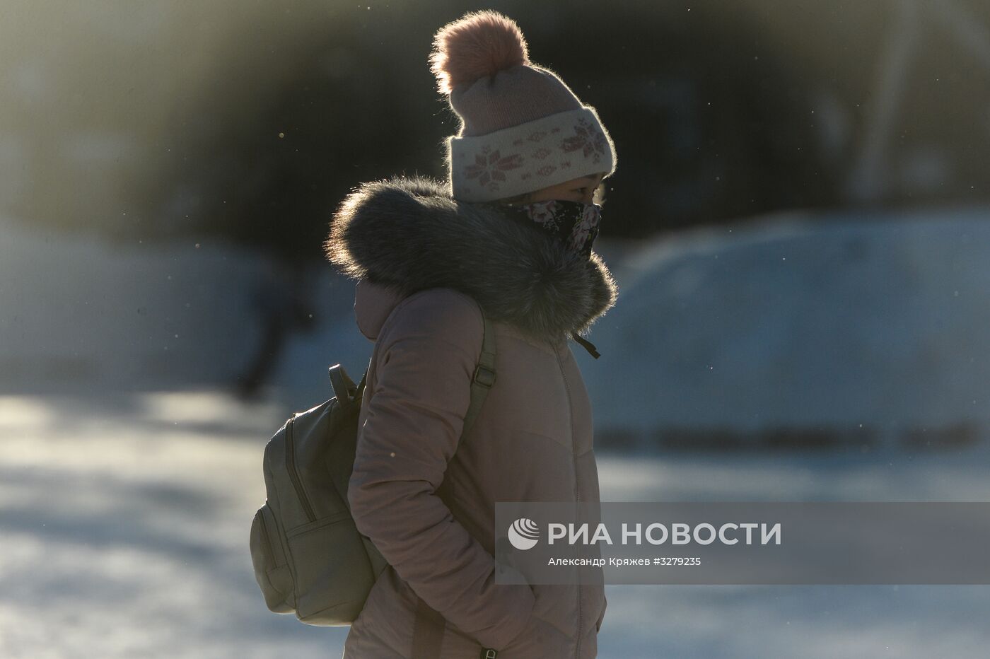 Морозы в Новосибирске