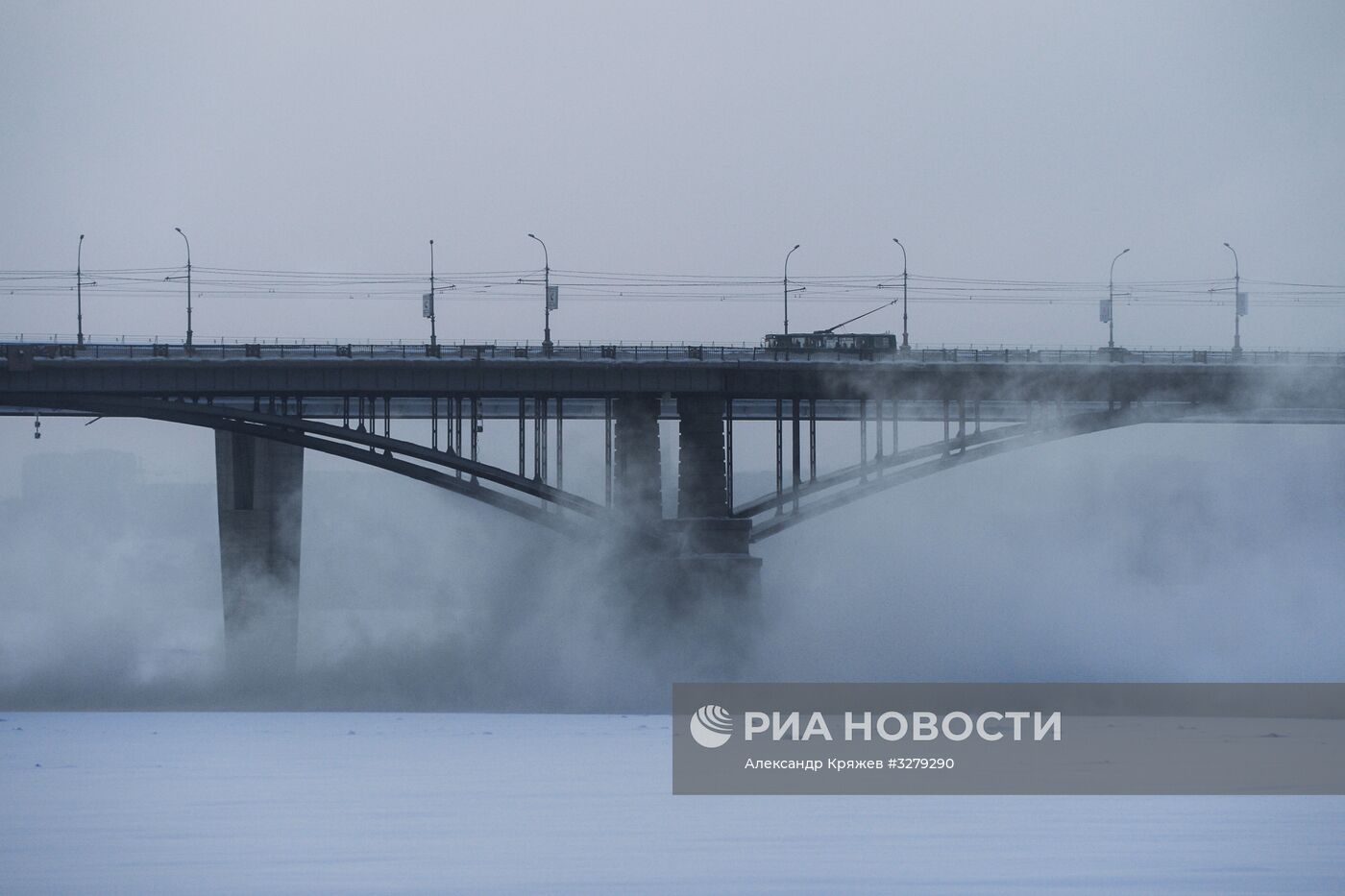 Морозы в Новосибирске