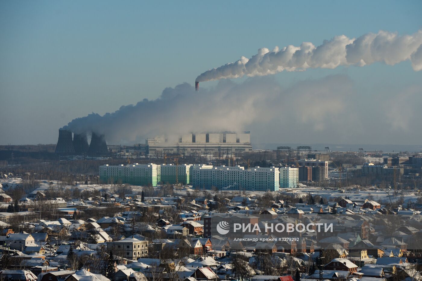 Морозы в Новосибирске