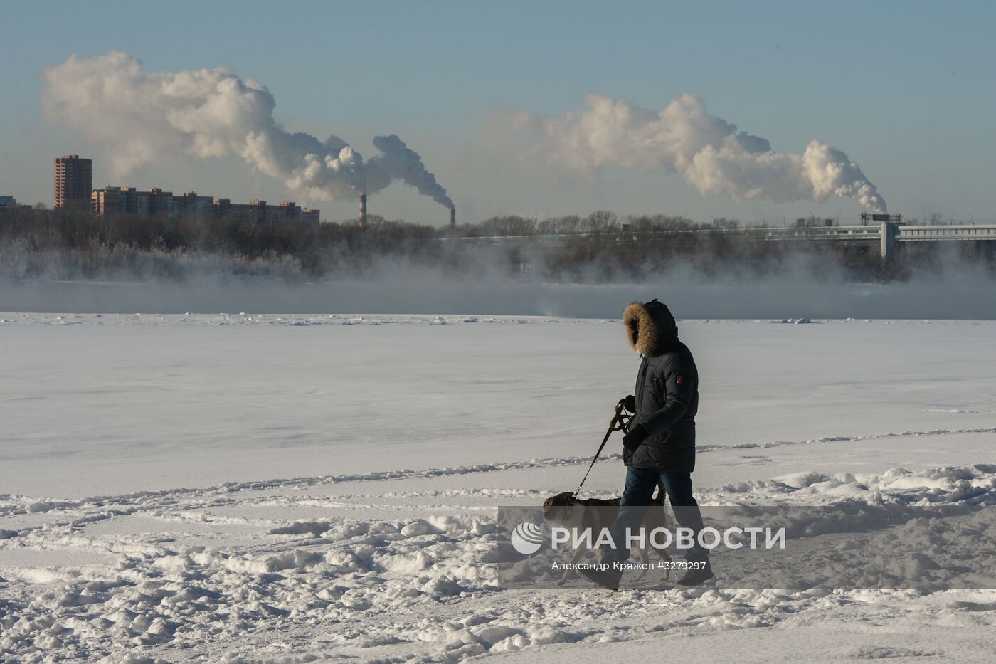 Морозы в Новосибирске