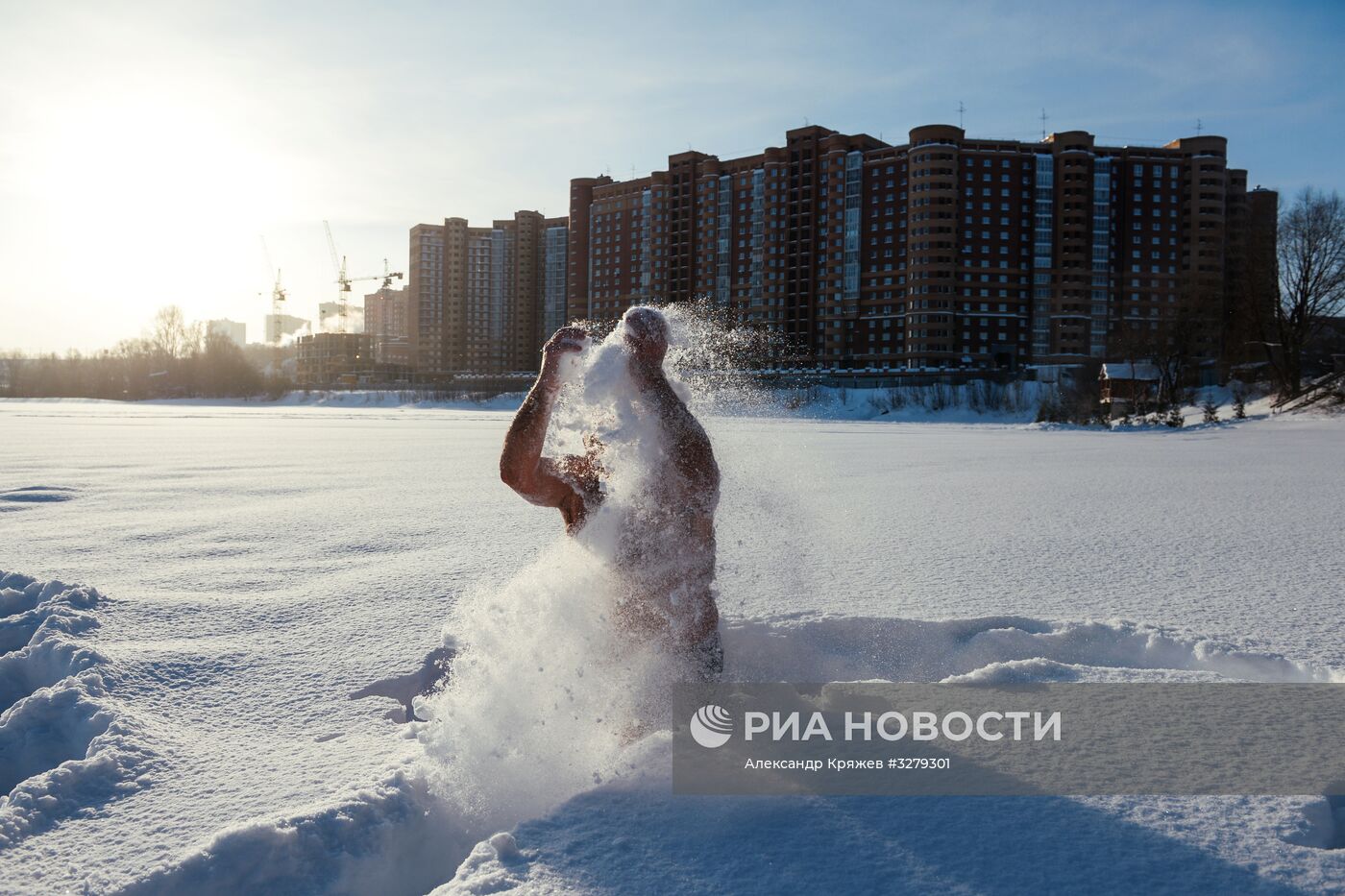 Морозы в Новосибирске