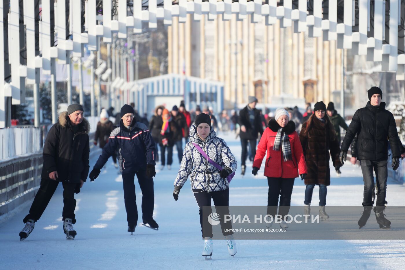 Каток на ВДНХ