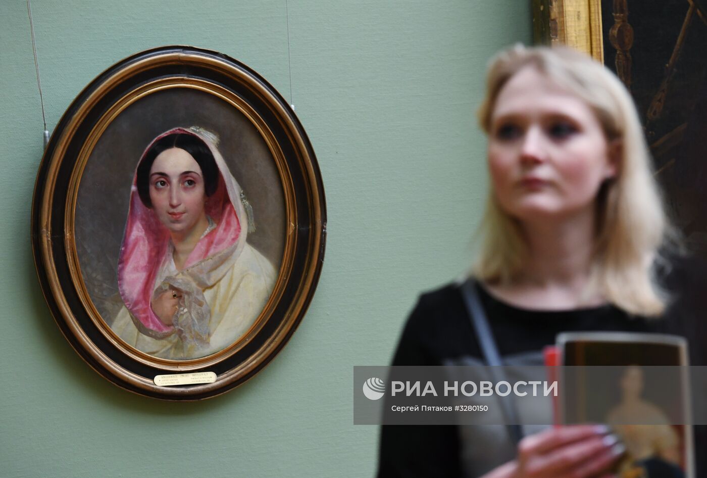 Открытие выставки "Карл Брюллов. Портреты из частного собрания Санкт-Петербурга"