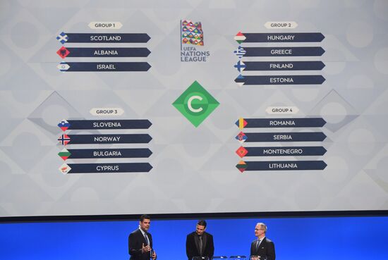 Жеребьевка Лиги наций УЕФА
